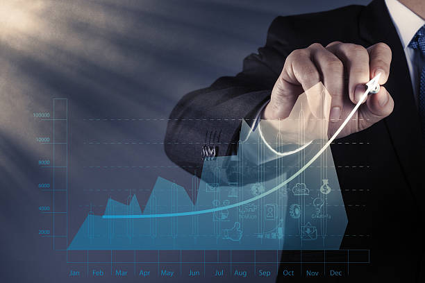 istock businessman hand working with new modern computer and business s 177858428