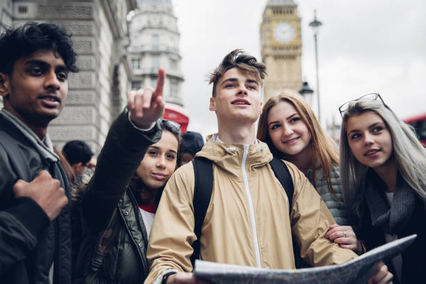 istock Teenage tourists exploring London 1778588770
