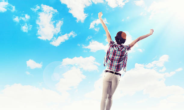 istock Girl meets backlit dawn 177859349