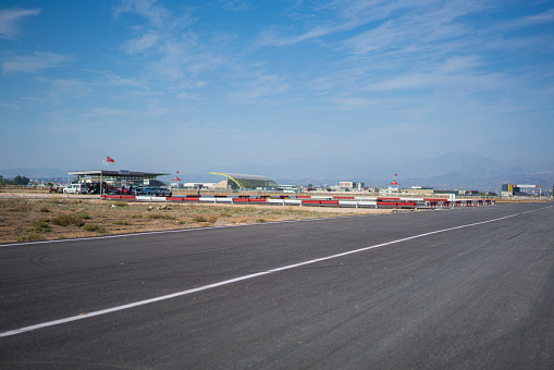 camacari, bahia, brazil - february 26, 2022: toll plaza on highway BA 099 - Estrada do Coco - in the Abrantes region.