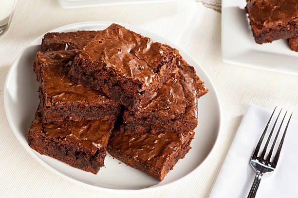 istock Fresh Homemade Chocolate Brownie 177861269