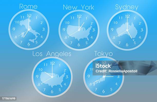 Timezone Graphics Time Zones Stock Illustration - Download Image Now - Abstract, Accuracy ...