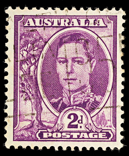 istock Vintage Australian Postage Stamp 177862901