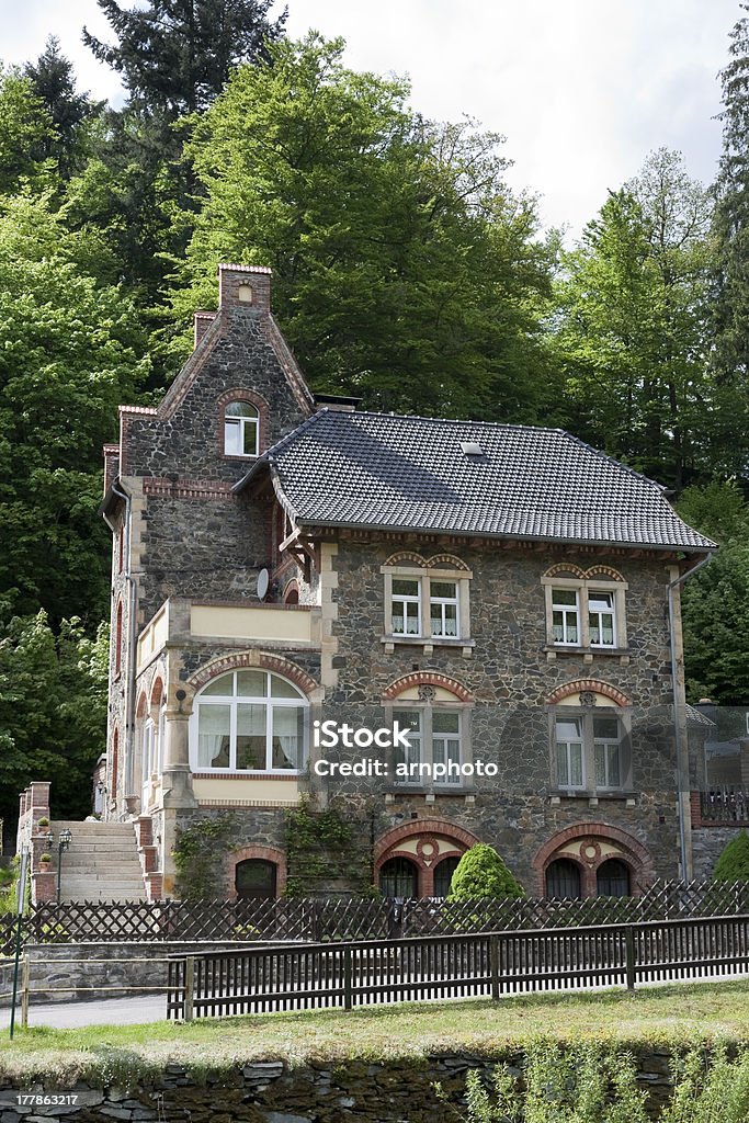 Stone House im Harz National Park - Lizenzfrei Architektur Stock-Foto