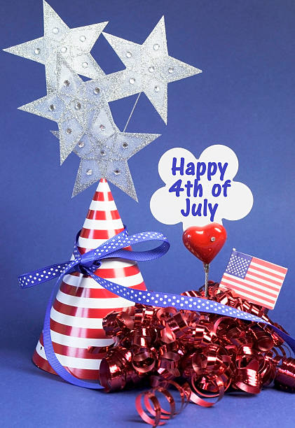 istock Happy Fourth 4th of July party table decorations 177864144