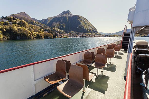 istock Car and Passenger Ferry, Lake Maggiore 177864204