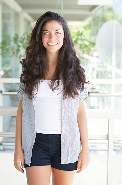 istock Attractive woman looking at camera 177865626
