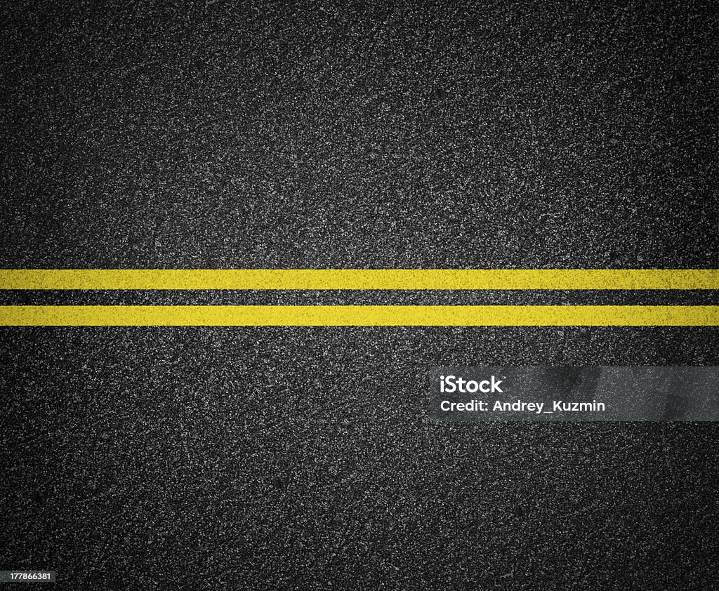 asphalt road marking top view Asphalt road marking top view. It is stitched from two images and it has native resolution. Road Stock Photo