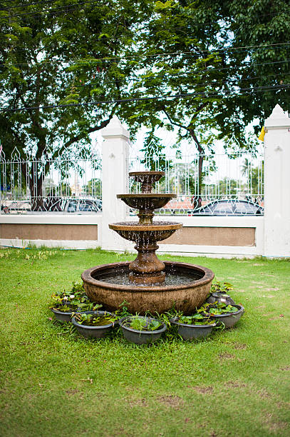 istock little fontain in the garden 177866971