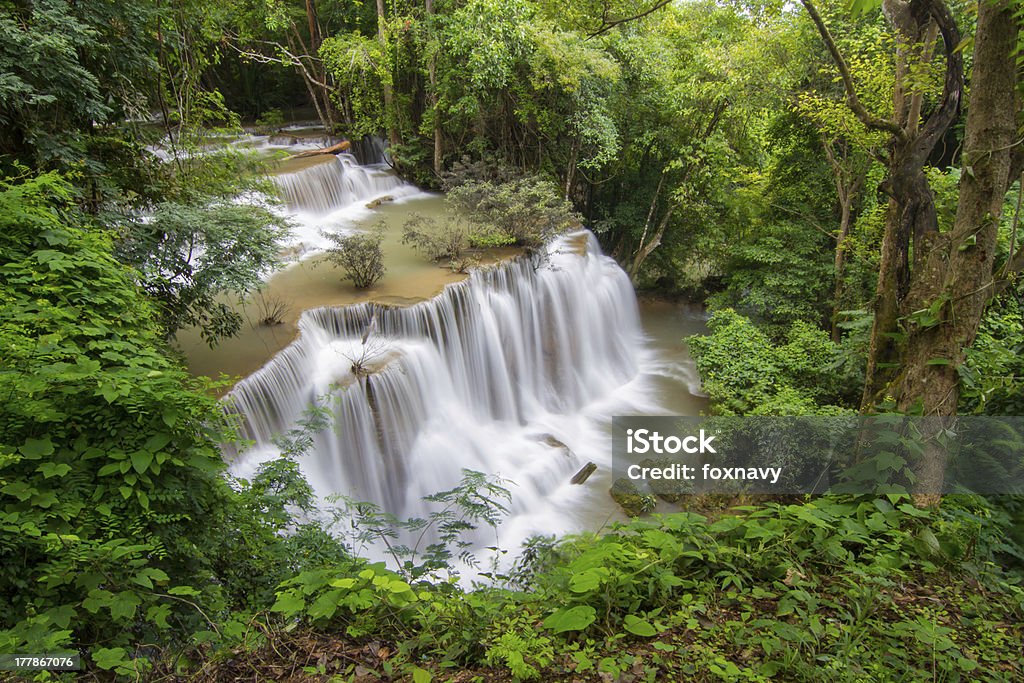 Cachoeira de Kanchanaburi - Foto de stock de Beleza natural - Natureza royalty-free