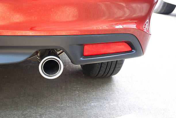 istock exhaust pipe of a red car close up 177867230