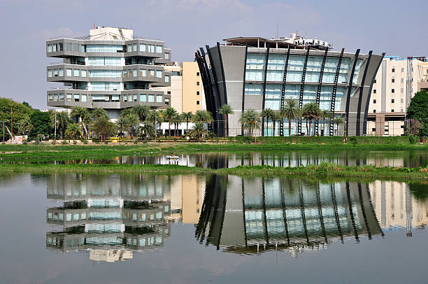 bagmane tech park - bangalore foto e immagini stock