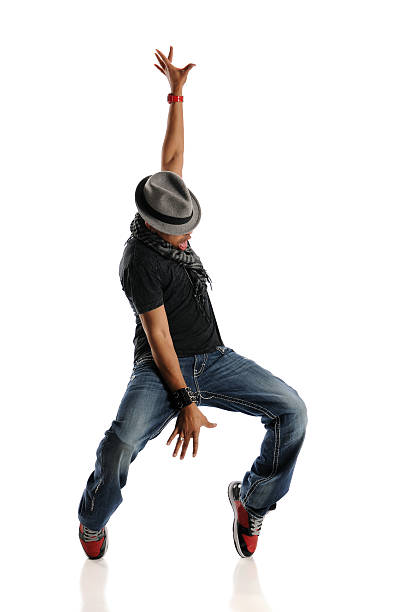 Cтоковое фото Хип-хоп Танцовщица выполнение