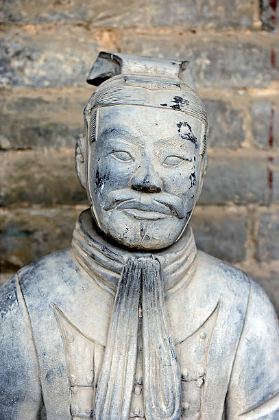 istock Ancient terracotta army figures in Xian - China 177868588