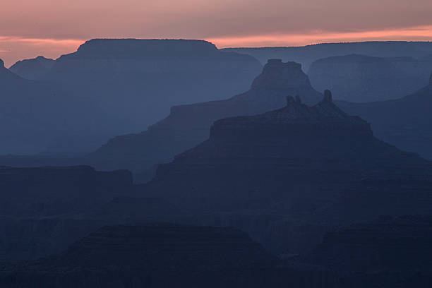 Grand Canyon Sunset stock photo