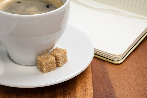 istock cup of espresso with cane sugar 177870825