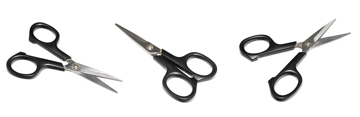 scissors on white isolated background