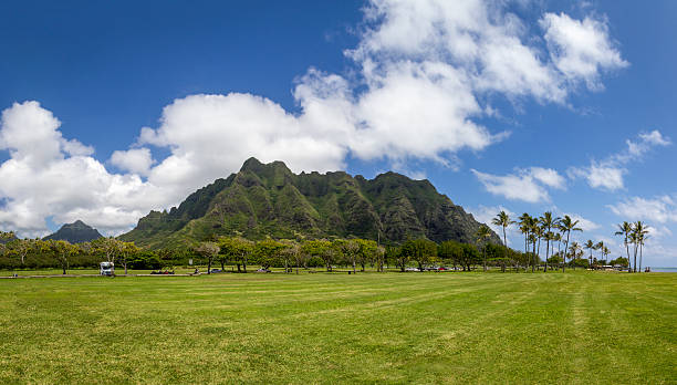 istock Koolau Mountain Range at Kualoa Ranch,Hawaii 177871300