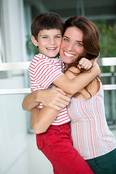 istock Tender embrace between mother and child 177871566