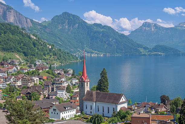 istock Weggis,Lake Lucerne,Switzerland 177872639
