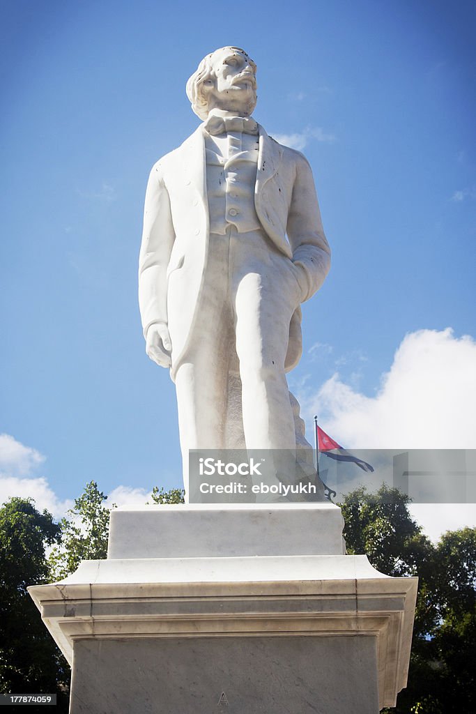 Carlos Estátua De Manuel De Céspedes, Havana, Cuba - Royalty-free América Latina Foto de stock