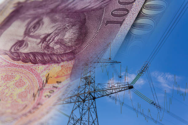 istock Concept for rising energy costs with Hungaryan Forint. 1778742552