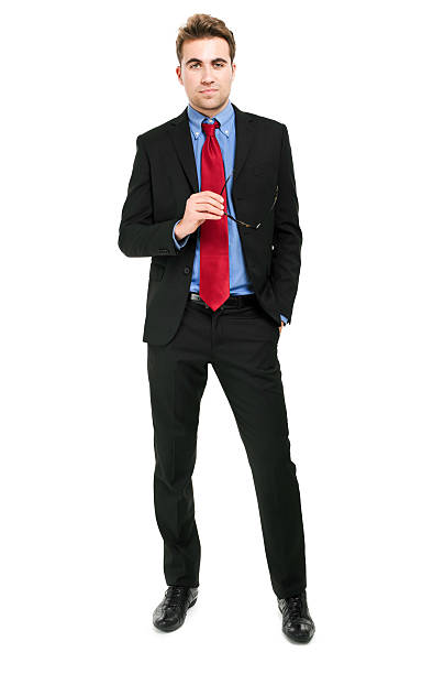 istock Young businessman full length 177875277