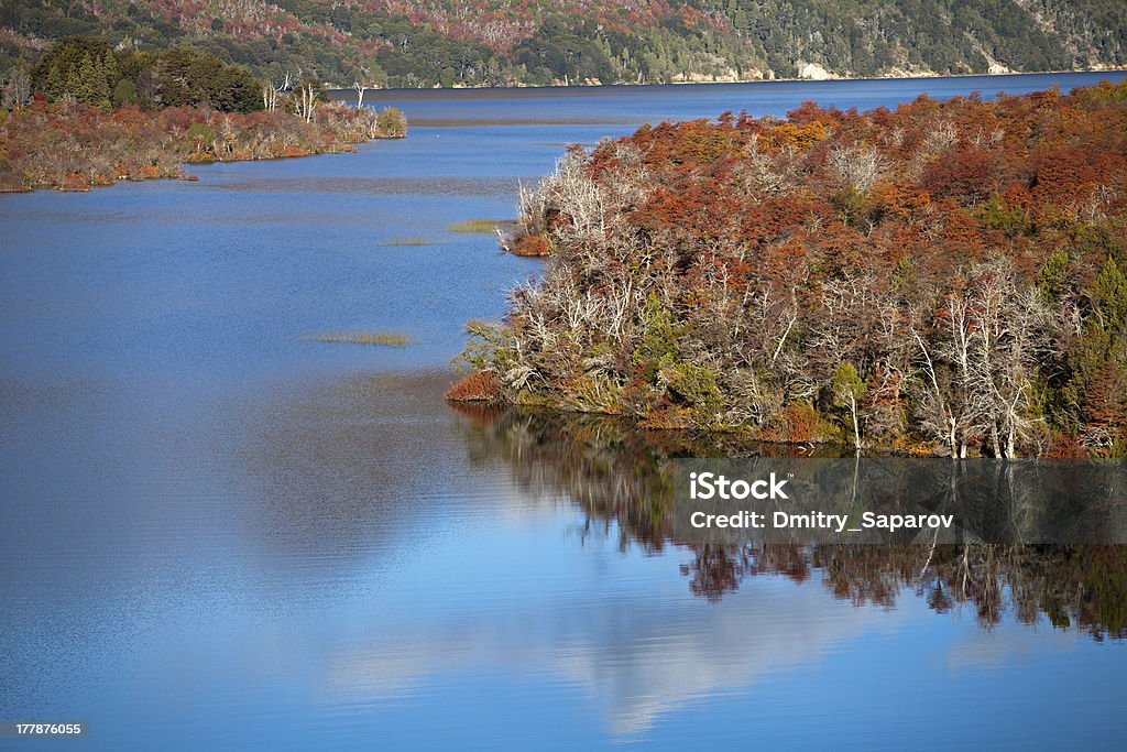 Herbst auf die Berge von Patagonien - Lizenzfrei Anden Stock-Foto