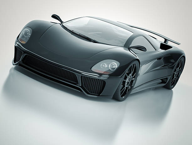 istock Black Sports Car 177877210