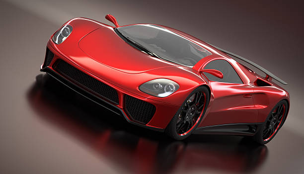 istock Red Sports Car 177877481