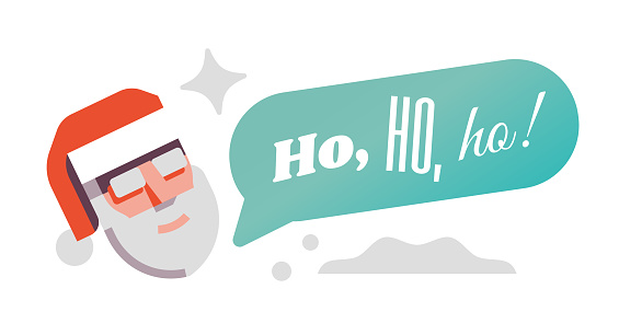 Christmas slogan or phrase — Ho, ho, ho!
