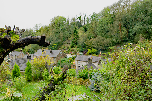 Bonsall is an ancient beautiful village.  It looks gorgeous in all weathers including a rainy day in late October.