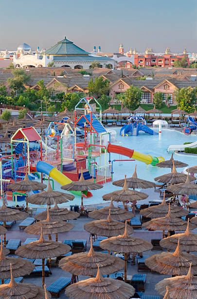 istock evening in an aquapark 177881402