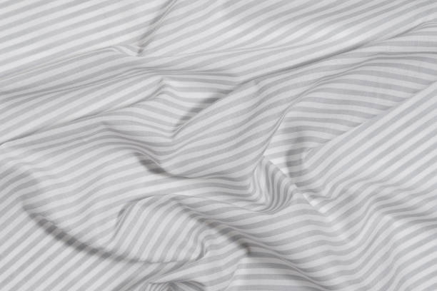 istock texture crumpled gray and white striped fabric close-up. Image for your design 1778915029