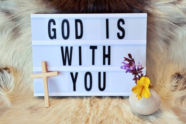 istock God is With You Modern Lightbox Sign Inspired by Church Billboard 1778920953