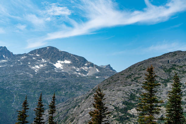 istock White Pass Summit excursion tour train in the mountains, Alaska, USA. 1778921779