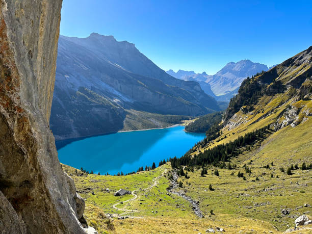 istock Panoramic view of glacier lake 1778936036