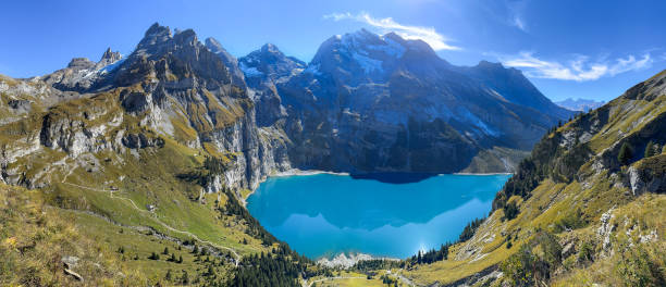 istock Glacier panorama at Oeschinensee 1778936051