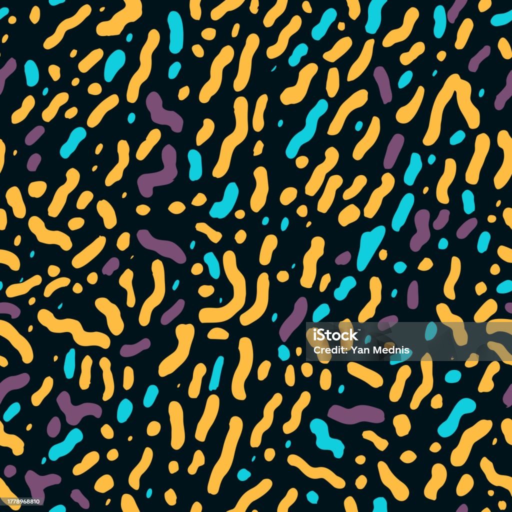90s Line Texture Abstract Organic Texture 90s Backdrop Organic Texture Seamless Pattern ...