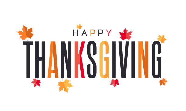 szczęśliwego święta dziękczynienia plakat, karta, tło. wektor - święto dziękczynienia stock illustrations