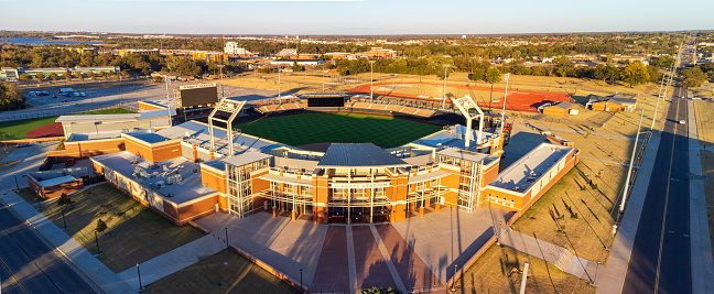 Stillwater, OK - November 3, 2023: Boone Pickens Stadium is home to the Oklahoma State University football team