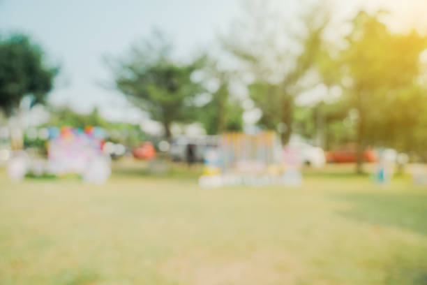 istock Abstract blur garden and green tree, field meadow with sunlight 1779233394