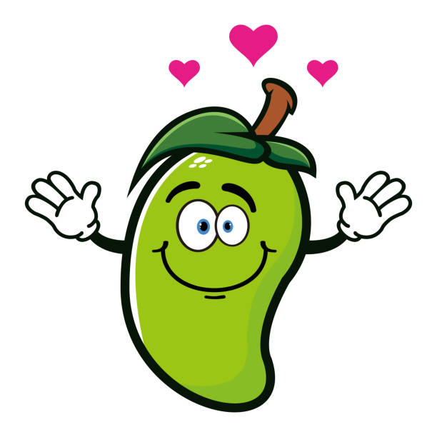 Humanized Mango 170+ Human Face Cartoon Mango Food Stock Photos, Pictures & Royalty ...