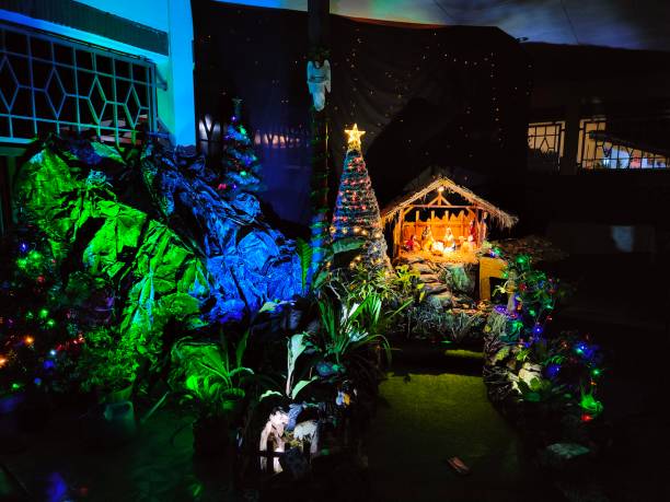 istock Christmas grotto decoration in a church 1779280843