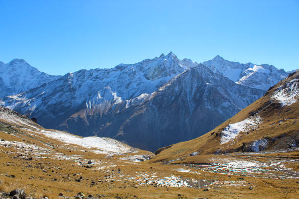 istock Panoramic view of the desolated landscape on the mount Elbrus 1779364129