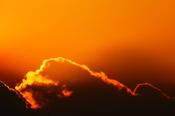 istock Sunset sky orange red sky orange cloud outdoor summer nature 1779414009