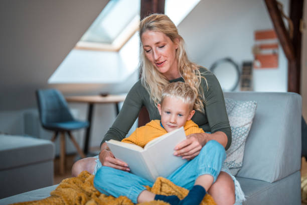 istock Mother and Son Reading Together 1779449063