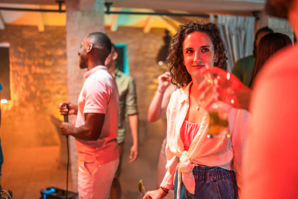 istock Cheers and Dance by the Pool 1779450820