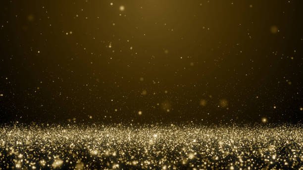 istock Particles gold glitter bokeh award dust abstract background 1779463412