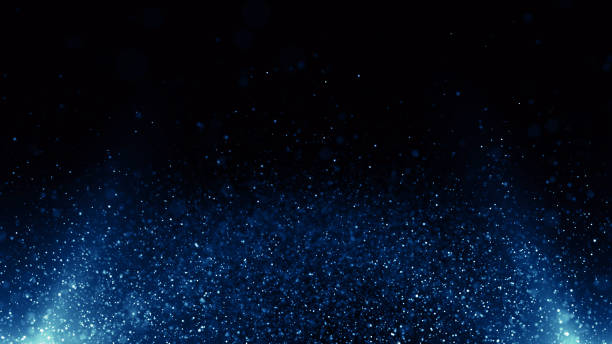 istock Particles Blue dust abstract light bokeh motion titles cinematic background 1779464445